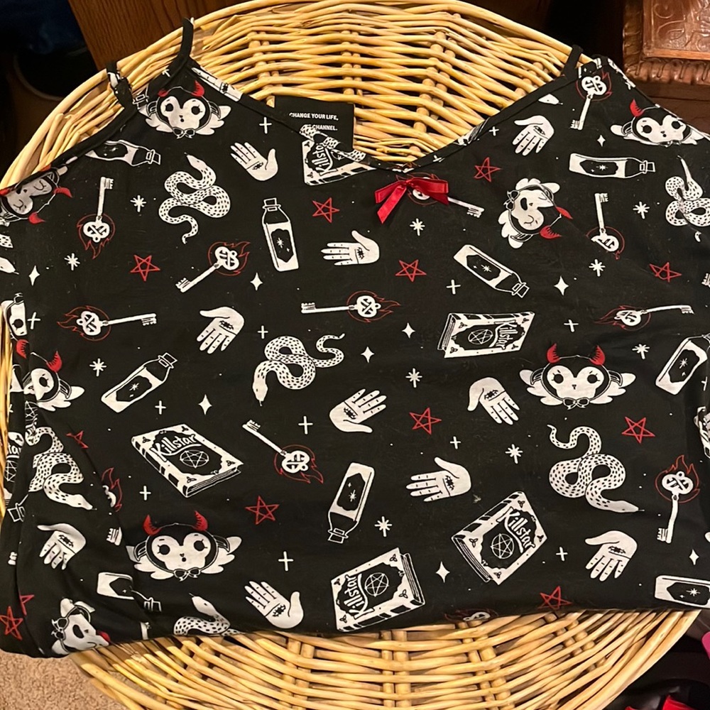 !!Ⓜ️SOLD!!Ⓜ️ Killstar Halloween Pajama dress
